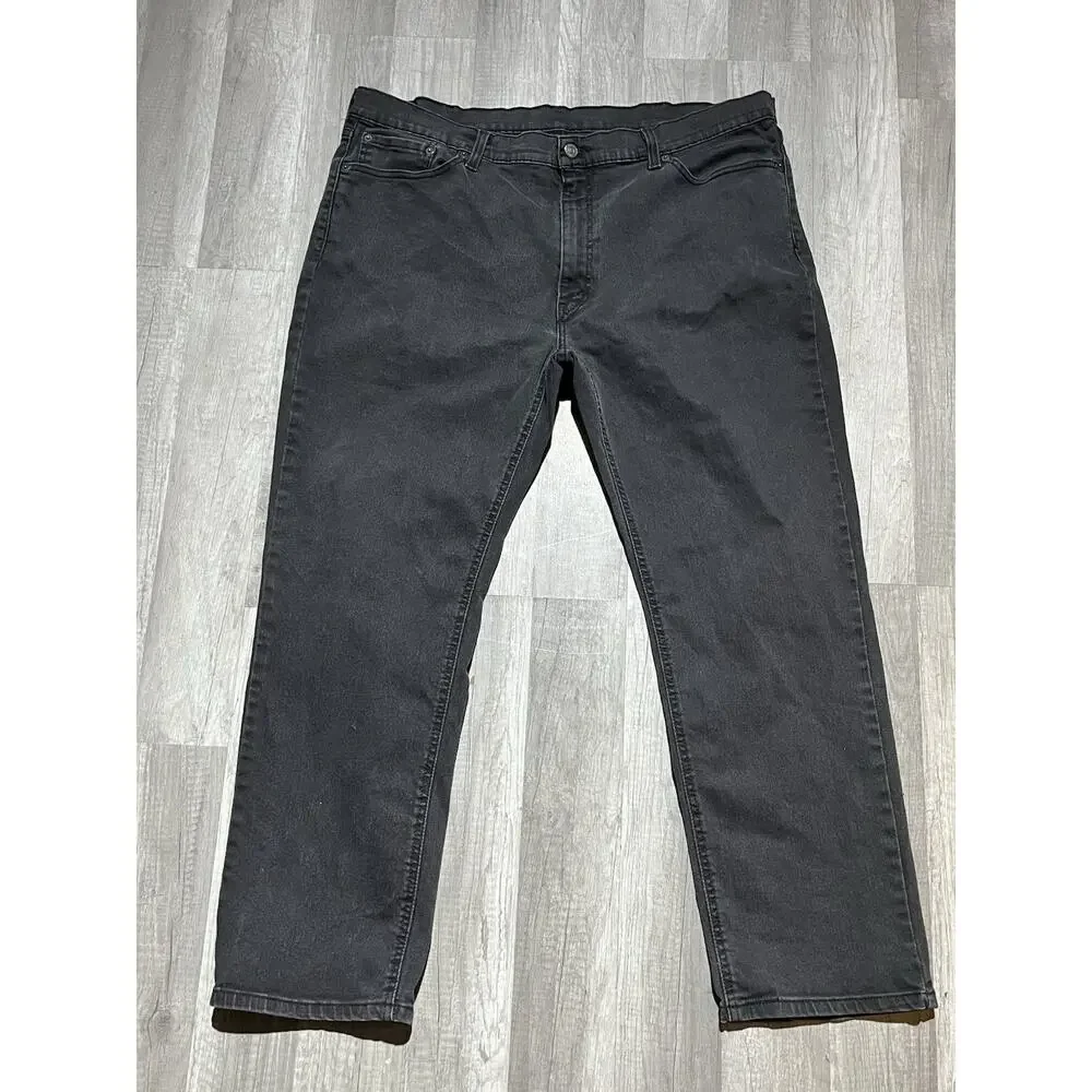 Levi's 541 Pants Mens 40 x 30 Black Athletic Fit All Season Tech Chino Khakis